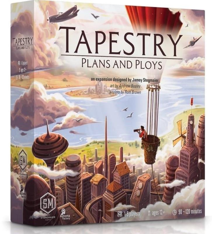 Tapestry - Plans & Ploys Expansion | Stonemaier Games -, Hobby en Vrije tijd, Gezelschapsspellen | Bordspellen, Nieuw, Verzenden