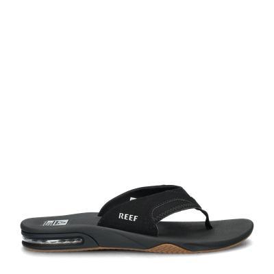 Reef Fanning Man slippers voor heren in het Zwart, Kleding | Heren, Schoenen, Slippers, Zwart, Nieuw, Verzenden