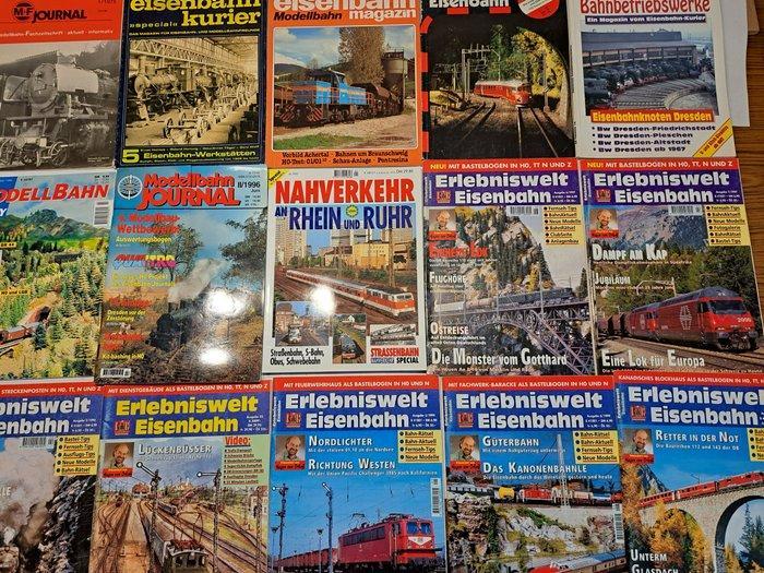 Modelspoor - 32 stuks modeltrein tijdschriften/naslagwerken, Hobby en Vrije tijd, Modeltreinen | H0