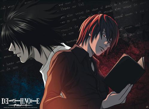 Poster Death Note L VS Light 52x38cm, Verzamelen, Posters, Nieuw, A1 t/m A3, Verzenden