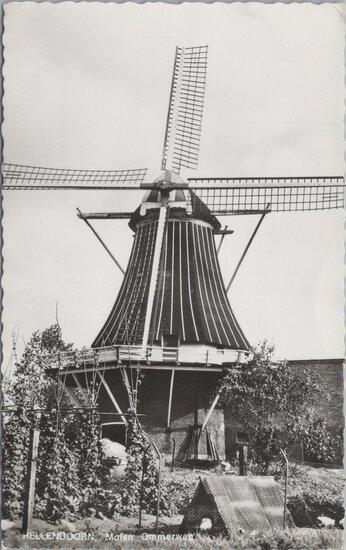 HELLENDOORN - Molen Ommerweg, Verzamelen, Ansichtkaarten | Nederland, Verzenden