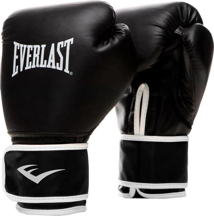 Everlast Core 2 - Bokshandschoenen - L/XL - Zwart, Sport en Fitness, Vechtsporten en Zelfverdediging, Zo goed als nieuw, Ophalen of Verzenden