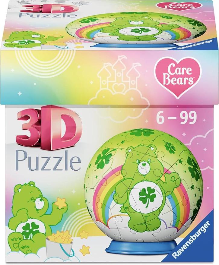Care Bears Good Luck Bear 3D Puzzel (54 stukjes) |, Hobby en Vrije tijd, Denksport en Puzzels, Nieuw, Verzenden
