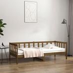 vidaXL Slaapbank 80x200 cm massief grenenhout honingbruin, Huis en Inrichting, Slaapkamer | Bedden, Eenpersoons, Bruin, Verzenden