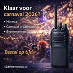 Verhuur - Service (Kenwood) 123Portofoon.NL, Ophalen of Verzenden, Zo goed als nieuw, Portofoon of Walkie-talkie, Met broekklem