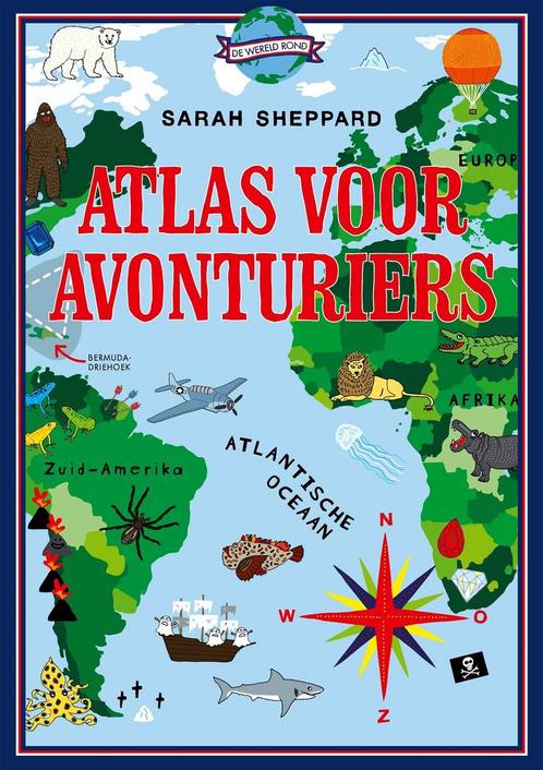 Boek: Atlas voor avonturiers - (als nieuw), Boeken, Overige Boeken, Zo goed als nieuw, Verzenden