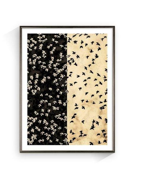 Jorge Omeñaca - Birds & Birds, Antiek en Kunst, Kunst | Schilderijen | Modern