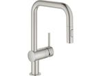 GROHE Minta keukenkraan - Met uittrekbare handdouche - 2, Verzenden, Zo goed als nieuw