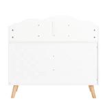 Kinderboekenkast met 5 Vakken – Witte Montessori Kast, Verzenden, Nieuw