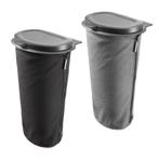 Flextrash mobiele camping prullenbak 9 Liter-Grijs, Ophalen of Verzenden, Nieuw