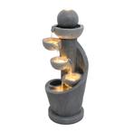 Cascade Buiten Waterornament Elektrisch Tuin Fontein LED, Tuin en Terras, Waterpartijen en Fonteinen, Verzenden, Nieuw