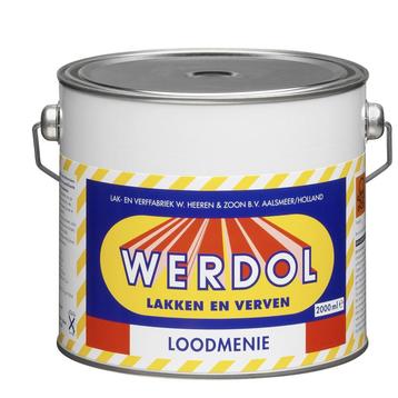 WERDOL Loodmenie per 500ml of 2000ml beschikbaar voor biedingen