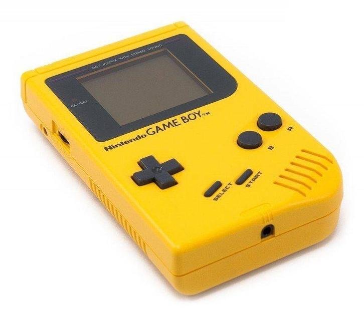 Gameboy Classic yellow refurbished, Spelcomputers en Games, Spelcomputers | Nintendo Game Boy, Verzenden