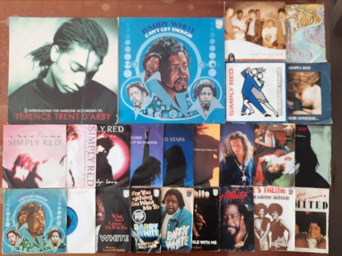 Simply Red , Terence Trent DArby, Barry White and related -, Cd's en Dvd's, Vinyl Singles