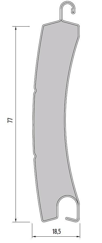 Rolluik Pantser Alutech AG77, Doe-het-zelf en Verbouw, Overige Doe-het-zelf en Verbouw, Nieuw