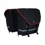 Beck Dubbele Sportieve Fietstas SPRTV Zwart/Rood, Verzenden, Nieuw