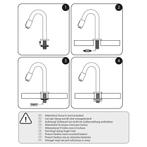 Koudwaterkraan Differnz Bow 19 cm Mat Chroom, Ophalen of Verzenden, Nieuw