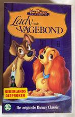 LADY EN DE VAGEBOND (VHS), Cd's en Dvd's, Verzenden, Gebruikt