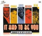 cd - Various - It Had To Be You, Verzenden, Zo goed als nieuw