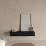 Gangkast zwevend zwart 100x26x20 cm, Huis en Inrichting, Kasten | Wandmeubels, Ophalen of Verzenden, Nieuw