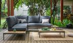 Hoek Loungeset Colombus Acacia Aluminium Antraciet The, Tuin en Terras, Tuinbanken, Verzenden, Nieuw