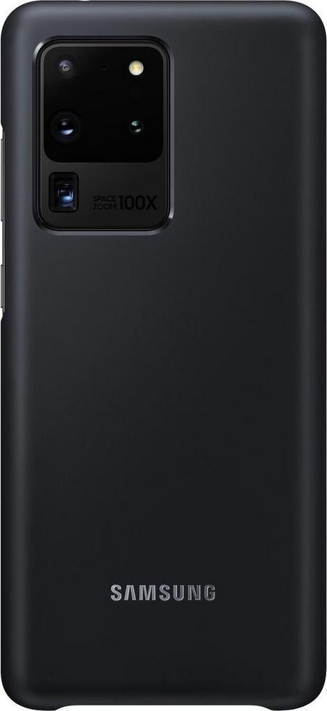 Samsung LED View Hoesje - Samsung Galaxy S20 Ultra - Zwart, Telecommunicatie, Mobiele telefoons | Hoesjes en Frontjes | Overige merken