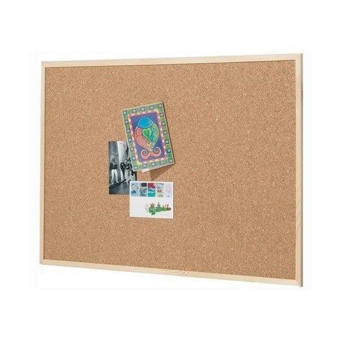 Kurk prikbord - houten lijst - 120 x 90 cm - BESCHADIGD, Huis en Inrichting, Woonaccessoires | Memoborden, Ophalen of Verzenden