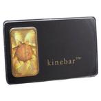Zwitserland. 1 oz Argor-Heraeus Kinebar 9999 Fine Gold Bar, Postzegels en Munten, Edelmetalen en Baren