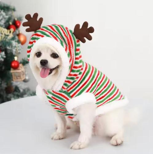 Kerst Outfit voor kleine hondjes - Kerstkleding Hond RUDO..., Dieren en Toebehoren, Hondenkleding, Overige hondenkleding, Nieuw