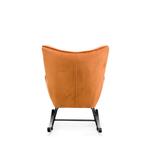 Aemely® Schommelstoel Steerne - Koper Velvet, Zwart Hout, Ophalen of Verzenden, Nieuw, Stoel(en)