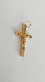 Zonder Minimumprijs - Kruishanger - 19.2 kt. Geel goud, Sieraden, Tassen en Uiterlijk