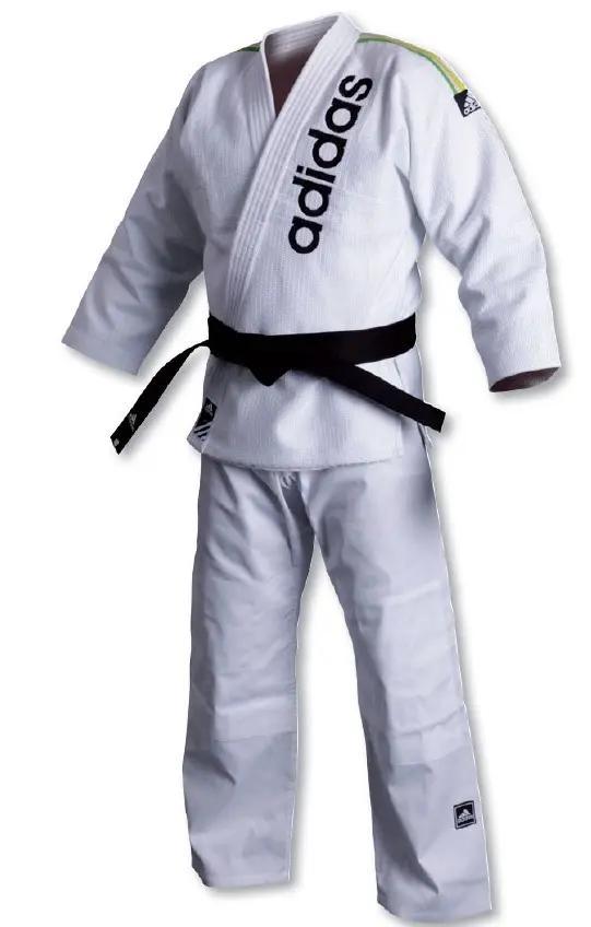 Adidas Brazilian Jiujitsupak JJ500rio #2 | Wit (Maat: 160), Sport en Fitness, Vechtsporten en Zelfverdediging, Vechtsportpak, Nieuw