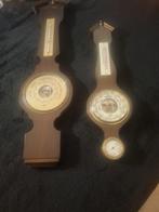 Barometer (2) - Hout - Barometer en weerstation