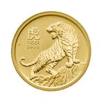 Gouden munt Lunar 2022 1/4 troy ounce, Verzenden