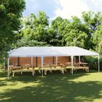 vidaXL Partytent 4x9 m wit, Verzenden, Nieuw