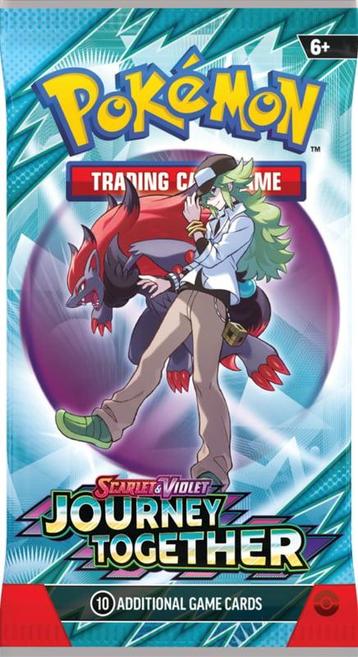 Pokemon TCG - Journey Together Booster Pack beschikbaar voor biedingen