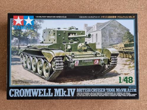 Tamiya 32528 Cromwell Mk.IV 1:48, Hobby en Vrije tijd, Modelbouw | Auto's en Voertuigen, Tamiya, Verzenden