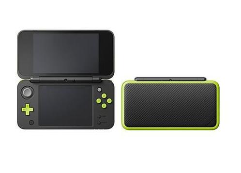 NEW Nintendo 2DS XL - Zwart/Groen 3DS, Spelcomputers en Games, Spelcomputers | Nintendo 2DS en 3DS, Zwart, Zo goed als nieuw, Ophalen of Verzenden