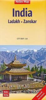 Wegenkaart - Landkaart Ladakh - Zanskar India - Nelles Map, Boeken, Atlassen en Landkaarten, Nieuw, Verzenden