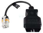 Jaltest Knorr-Bremse 4 Pins EBS - 16 Pins OBD2 Verloopkabel, Verzenden, Nieuw