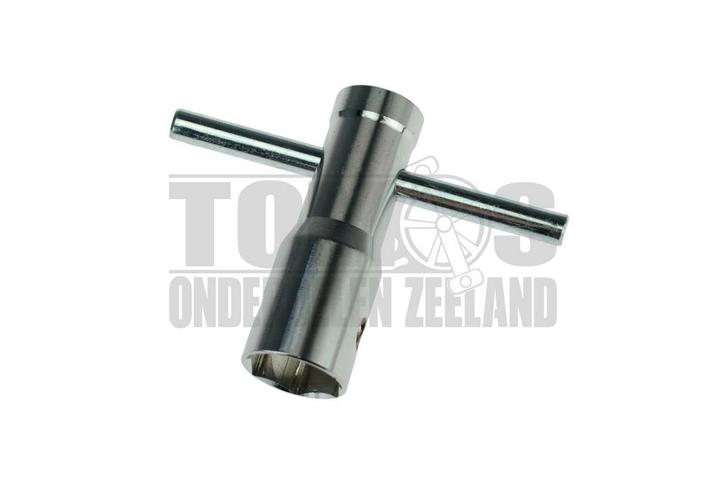 Bougiesleutel 21mm / 18mm / 16mm sterker model 2-takt / 4..., Fietsen en Brommers, Brommeronderdelen | Algemeen, Nieuw, Ophalen of Verzenden