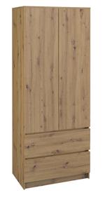 Kledingkast artisan 90 cm (Kledingkasten, Slaapkamer), Huis en Inrichting, Kasten | Kledingkasten, Verzenden, Nieuw, 50 tot 100 cm
