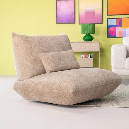 *WOONWINKEL* SEVN Turner Vierkante Draai Fateuil Samenstelle, Huis en Inrichting, Fauteuils, Nieuw, Stof, Verzenden