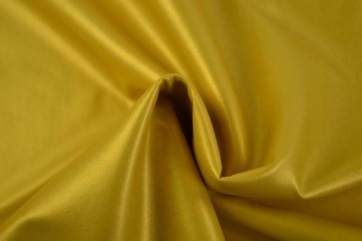 Imitatieleer - Goud - Per 10 of 30 meter, Hobby en Vrije tijd, Stoffen en Lappen, 120 cm of meer, 200 cm of meer, Overige kleuren