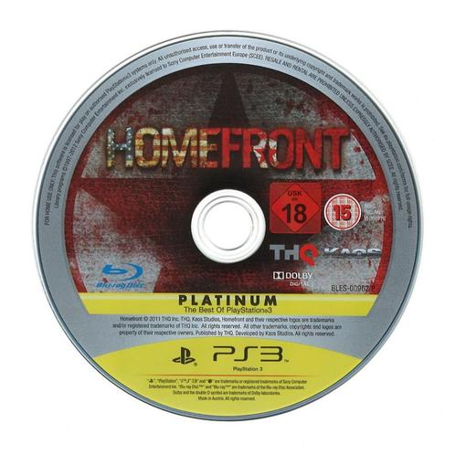 Homefront Ultimate Edition (platinum) (losse disc) (PlayS..., Spelcomputers en Games, Games | Sony PlayStation 3, Gebruikt, Vanaf 12 jaar