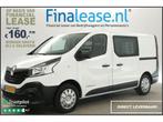 Renault Trafic 1.6 dCi T29 L1H1 2xSchuifd Airco Trekh €198pm, Auto's, Renault, Wit, Nieuw, Lease