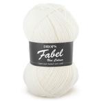 DROPS Fabel Uni Colour - 100 naturel - Wol Garen, Ophalen of Verzenden, Nieuw