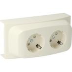 Attema K40 Opbouwdoos Plintkanaal (Europese Stekkerdoos) -, Doe-het-zelf en Verbouw, Elektra en Kabels, Verzenden, Nieuw, Overige typen