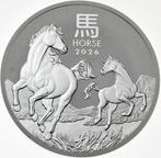1 Troy Ounce - Zilver .999 - Lunar III Cheval 2026 - 31,1