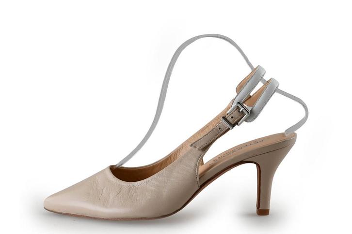 Peter Kaiser Slingbacks in maat 37 Beige, Kleding | Dames, Schoenen, Beige, Zo goed als nieuw, Verzenden